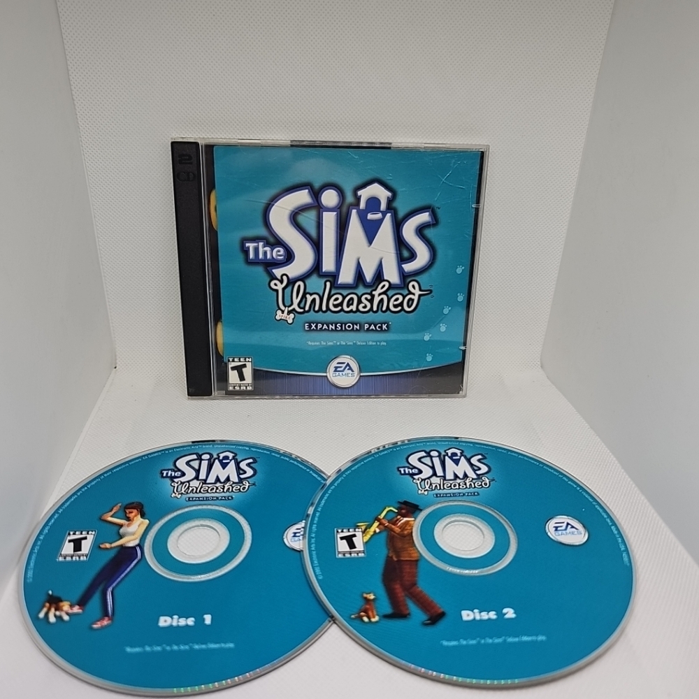 The Sims: Unleashed (PC, 2002) Expansion Pack for the Sims